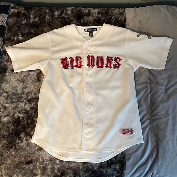 Big Dogs, Shirts, Big Dogs Mens Vtg Baseball Jersey Size S